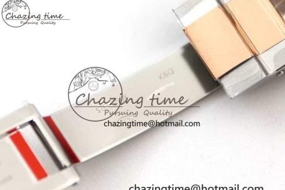 EWF SS Dial RG Yacht-Master Brown RG Bracelet 1:1 Edition Best on 126621 SS A3235 0409